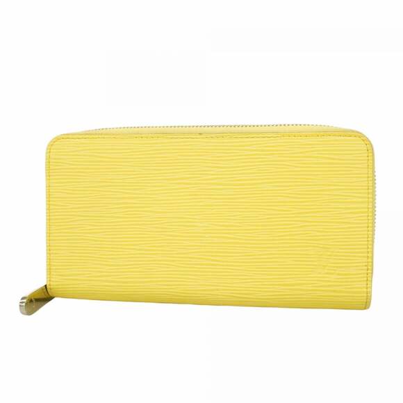 Louis Vuitton Epi Zippy Wallet M83040 Smiley Yellow Women's P2083959